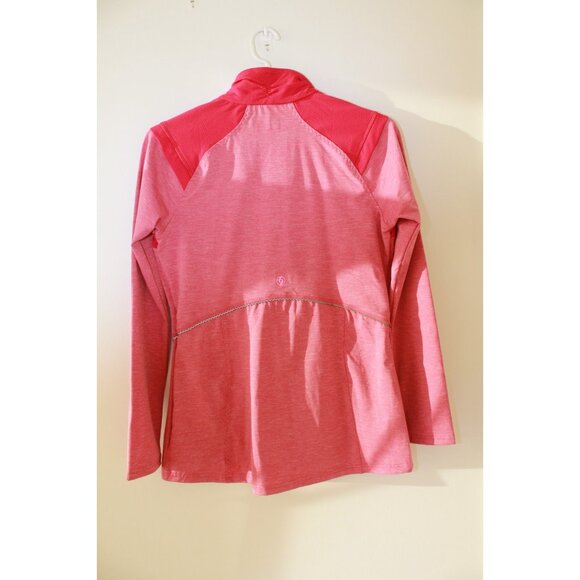 Lija Women's XS Pink Zipup Athletic Stretch Running Jacket - Picture 4 of 8